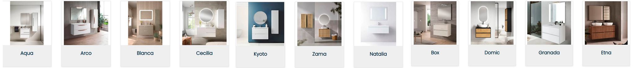 Colecciones Mueble Baño