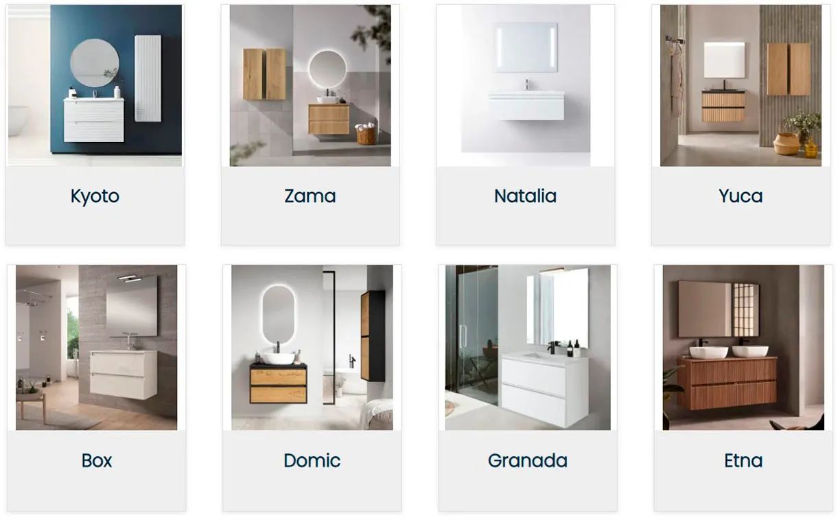 Collections Meubles de salle de bain