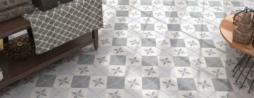 Porcelánico imitación hidráulico