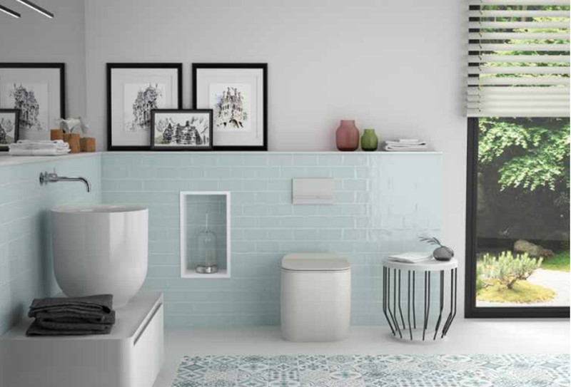 Decoración de baños con azulejo tipo metro