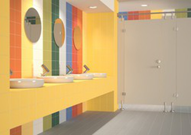 Colored tiles