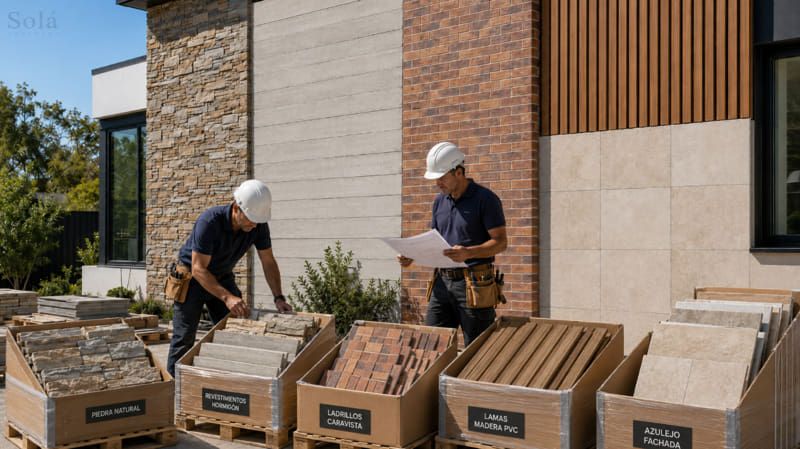 Revestimientos para fachadas exteriores de casas