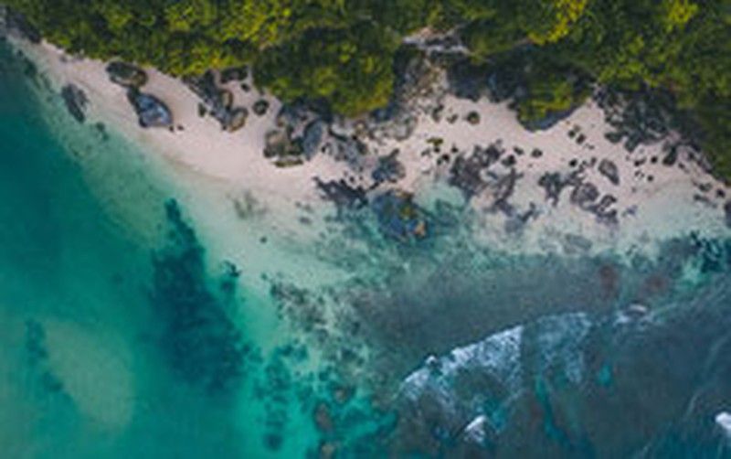 Gresite marrón: Efecto playa