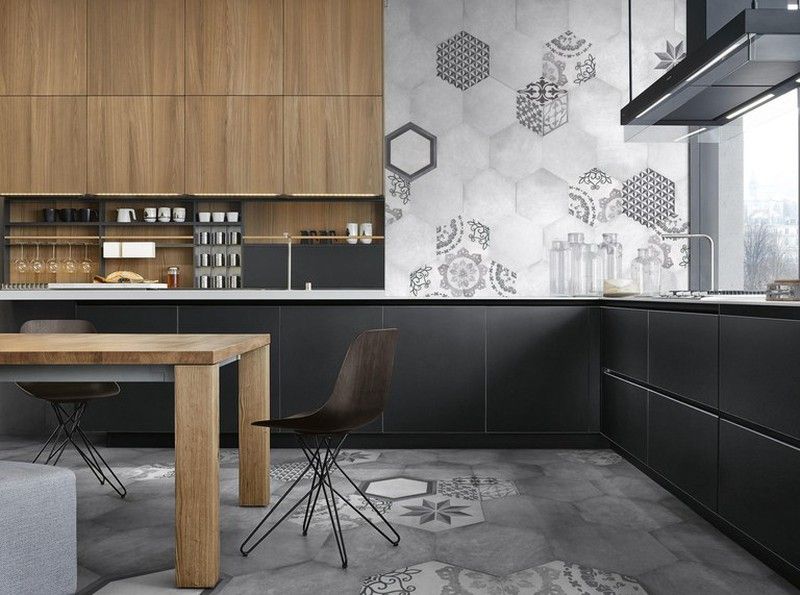 Baldosas hexagonales