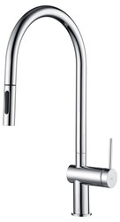 Pull-out kitchen faucet