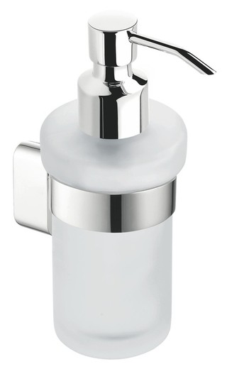 Ani chrome soap dispenser