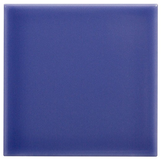 Azulejo 10x10 cor Azul escuro brilho 100 peças 1,00 m2/Caixa Complemento
