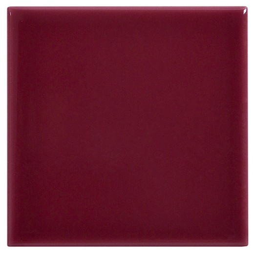 Γυαλιστερό χρώμα Bordeaux 10x10 πλακάκι 100 τεμάχια 1,00 m2/Box Complement