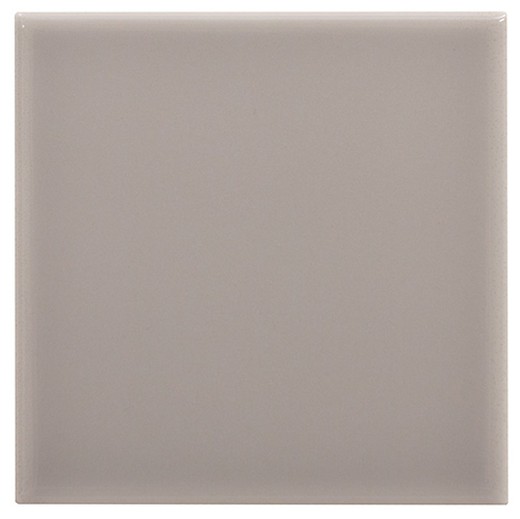 Kakel 10x10 färg Ljusgrå glans 100 st 1,00 m2/Lådkomplement