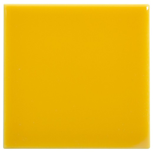 Tile 10x10 gloss Mustard color 100 pieces 1.00 m2/Box Complement