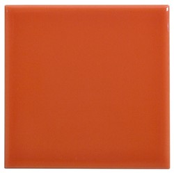 Płytka 10x10 w kolorze ciemnopomarańczowym połysk 100 szt. 1,00 m2/opakowanie Uzupełnienie