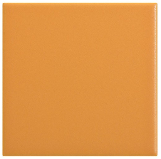 Matt Orange 10x10 kakel 100 st 1,00 m2/Lådkomplement