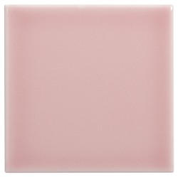 Piastrella 10x10 rosa lucido 100 pezzi 1,00 m2/scatola Complemento