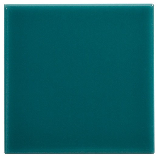Carrelage 10x10 Turquoise brillant couleur 100 pièces 1,00 m2/Boîte Complément