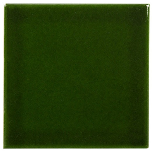 Azulejo 10x10 color Victorian Green brillo 100 piezas 1,00 m2/Caja Complementto