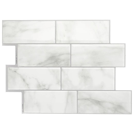 Carrera Metro Adhesive Tile 29.36x21.29 cm Pack of 4 tiles