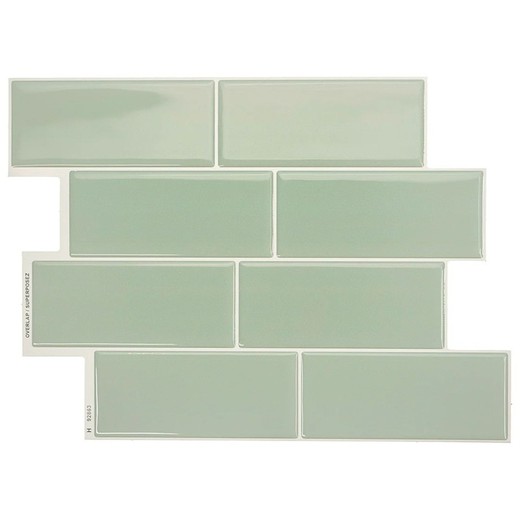 Lucas Subway Adhesive Tile 29.36x21.29 cm Pack of 4 tiles