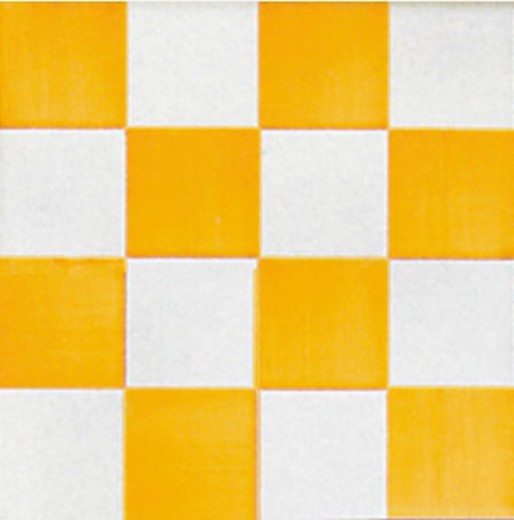 Tile Damas G yellow 20x20 cm Ceramic l´Antiga