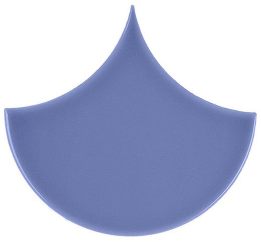 Azulejo Escama 15,5x17 color Azul claro brillo 33 piezas 0,50 m2/Caja Complementto
