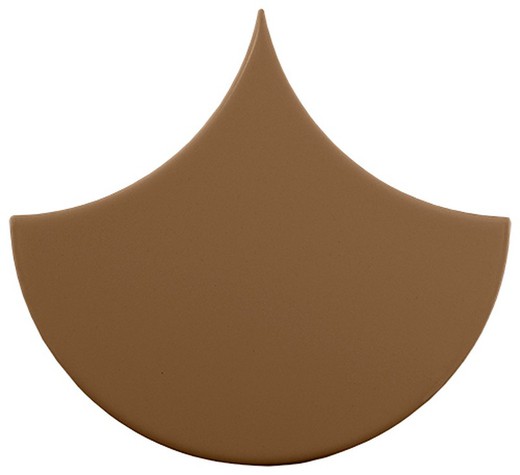 Escama Carrelage 15,5x17 Couleur Caramel Mat 33 pièces 0,50 m2/Boîte Complément