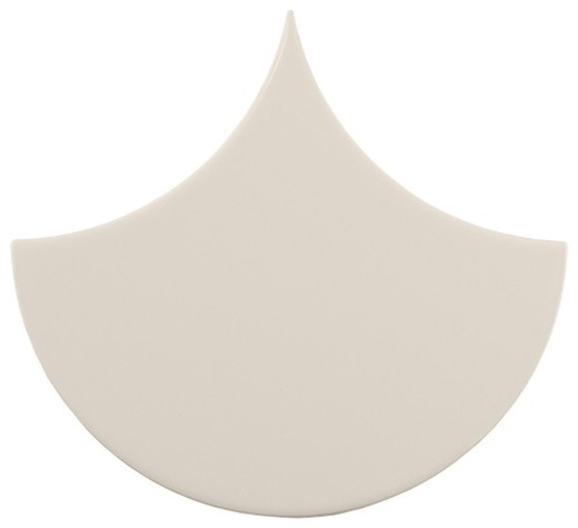Πλακάκι Escama 15,5x17 Matt Bone χρώμα 33 τεμάχια 0,50 m2/Box Complement