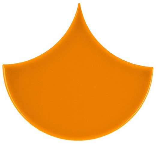 Escama Tegel 15.5x17 Licht Oranje glans kleur 33 stuks 0.50 m2/Doos Complement