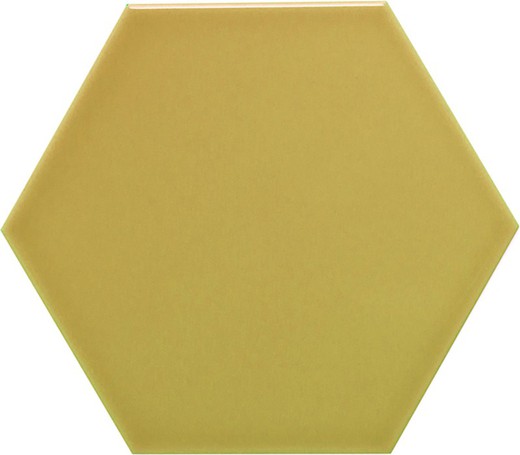 Telha hexagonal 11x13 brilho areia cor 54 peças 0,70 m2/Caixa Complemento