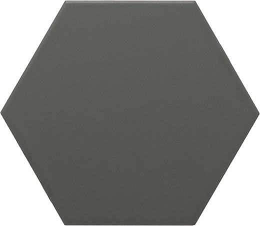 Hexagonal kakel 11x13 Matt Grafit färg 54 stycken 0,70 m2/Lådkomplement