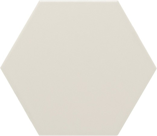 Hexagonal kakel 11x13 matt Benfärg 54 st 0,70 m2/Lådkomplement