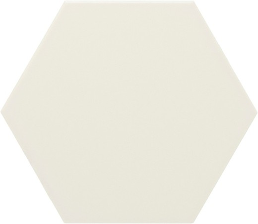 Azulejo Hexagonal 11x13 Matte Manteiga cor 54 peças 0,70 m2/Caixa Complemento
