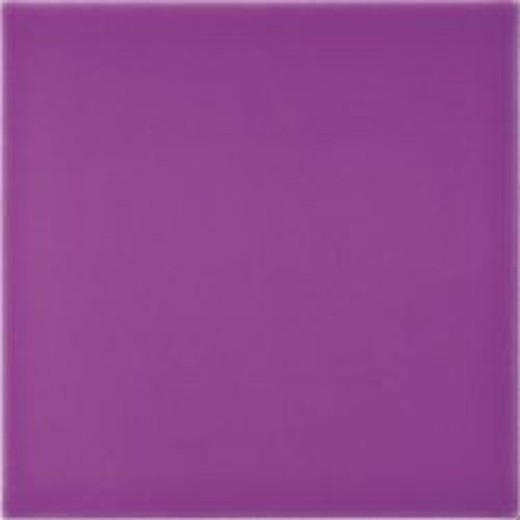 Carrelage Violet Brillant 15x15 1,00M2 / Boîte 44 Pièces