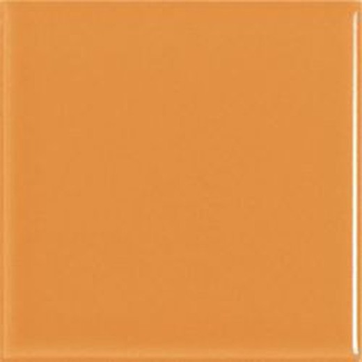 Azulejo Naranja Brillo 15x15   1,00M2/Caja  44 Piezas