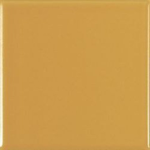 Glossy Ocher Tile 15x15 1,00M2 / Box 44 Pieces