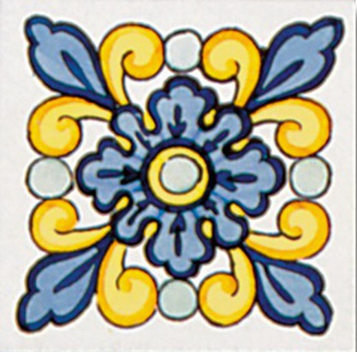 Azulejo Onda 15x15 cm Cerâmica l´Antiga