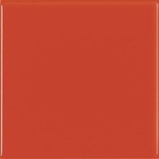 Azulejo Rojo Mate 15x15   1,00M2/Caja  44 Piezas