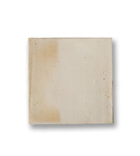 White manual clay tile