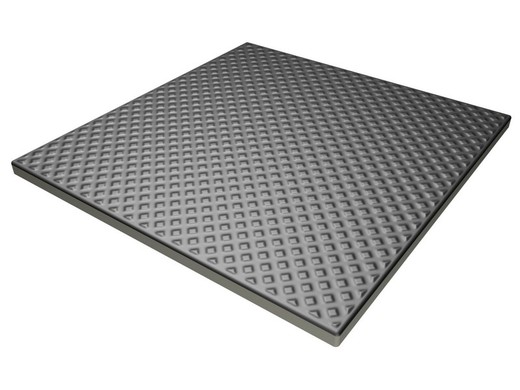 Caja porcelanico 24,4x24,4 Celdillas negro 9 piezas 0,56m2 Gres de Aragon