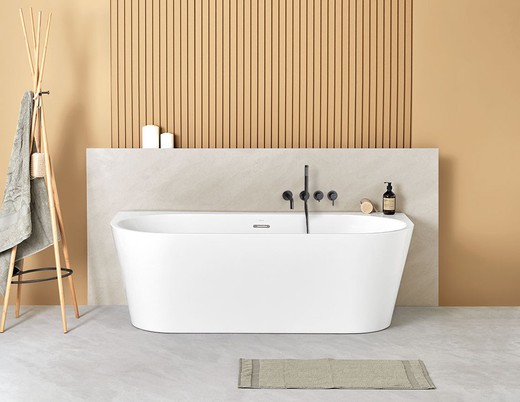 Vasca da bagno in acrilico Torino wall Sanycess