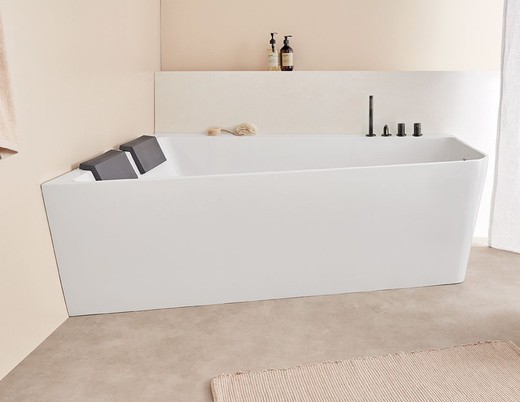Acrylic Bathtub Trento Angolo Sanycess