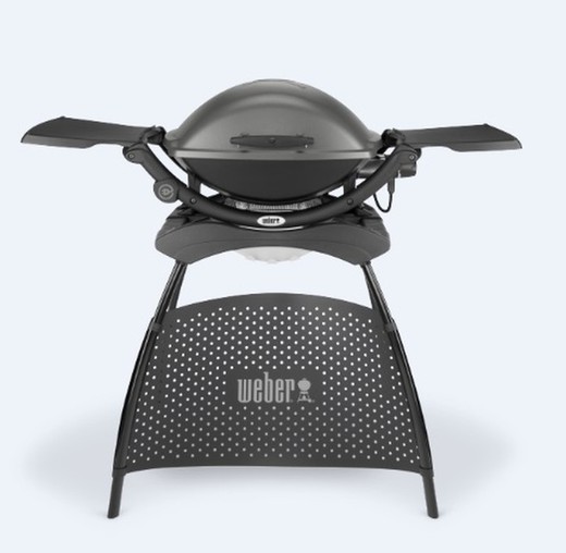 Weber Q2400 electric barbecue with stand