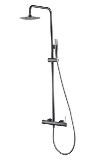 Monza black gun metal single-lever shower bar BDM039/BGM Imex