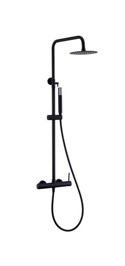 Monza single-lever shower bar matte black BDM039/NG Imex