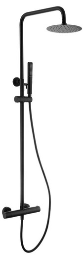 Barra de ducha termostática Nápoles Negro mate BTN047/NG Imex