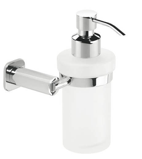 Basic chrome soap dispenser