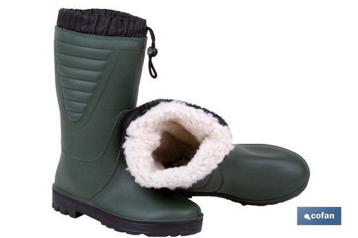 chaussette polaire pour botte de pluie