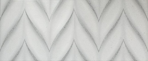 Caixa de azulejo 33,3x80 8214 Milos em relevo para pérolas 1,60m2 6 peças Porcelanita