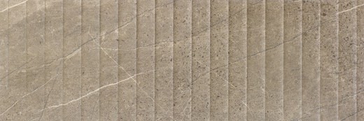 Caixa Taulell 40x120 1215 tofee Relleu plissé 1,44m2 3 peces Porcelanite