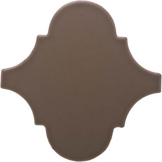 Arabesque tegeldoos 15x15 mat chocolade 0.50ms / 39 stuks Complementto