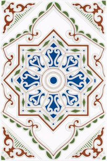 Chiclana tile box 20x30cm 1.50m2 25 pieces Ribesalbes Ceramics