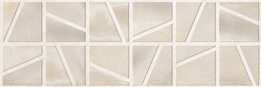 Caja Azulejo Cosmopolitan Art Beige Mate 30x90 1,08m2 Metropol